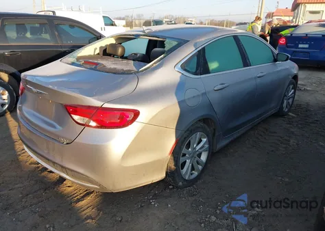 2017 Chrysler 200 Limited Platinum z USA, uszkodzony, nr VIN 1C3CCCAB7HN505526